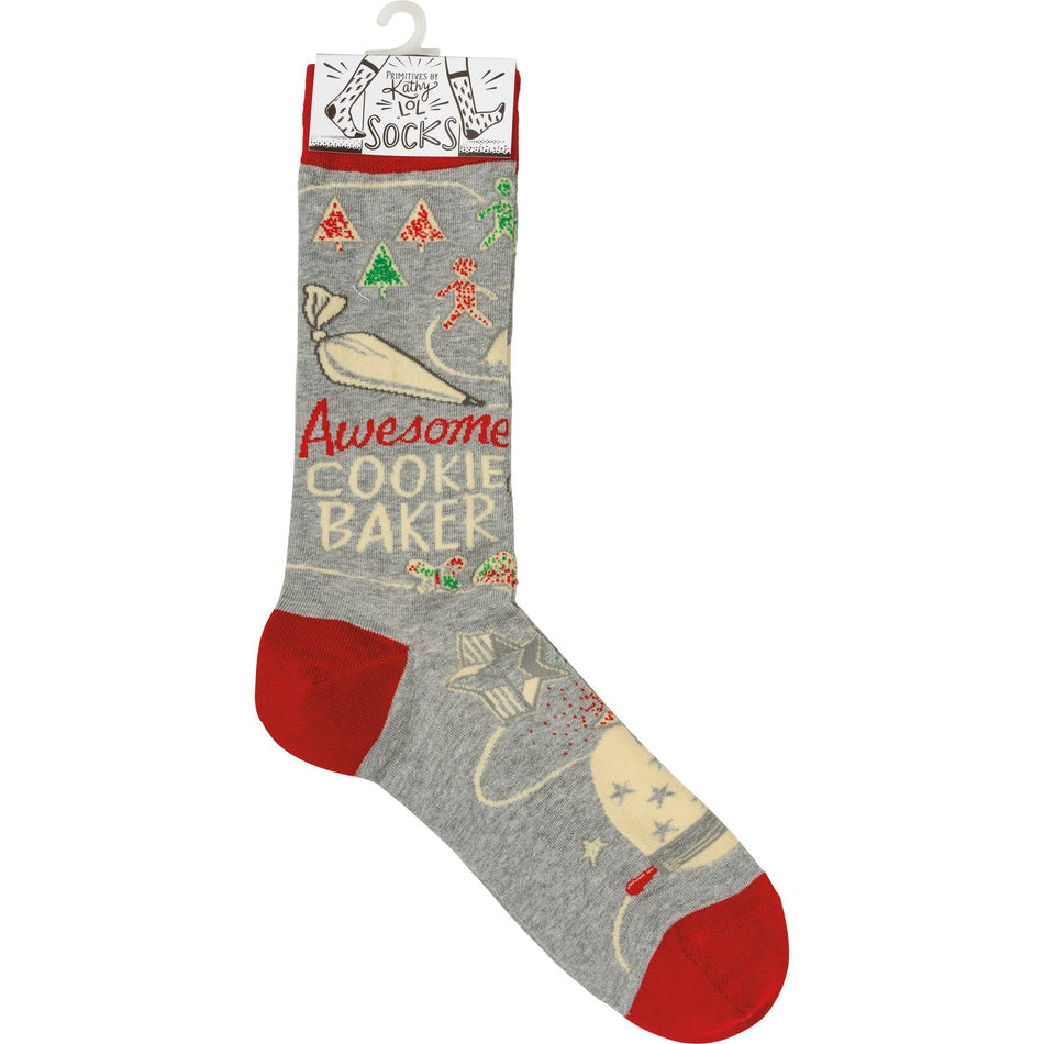 Awesome Cookie Baker Socks