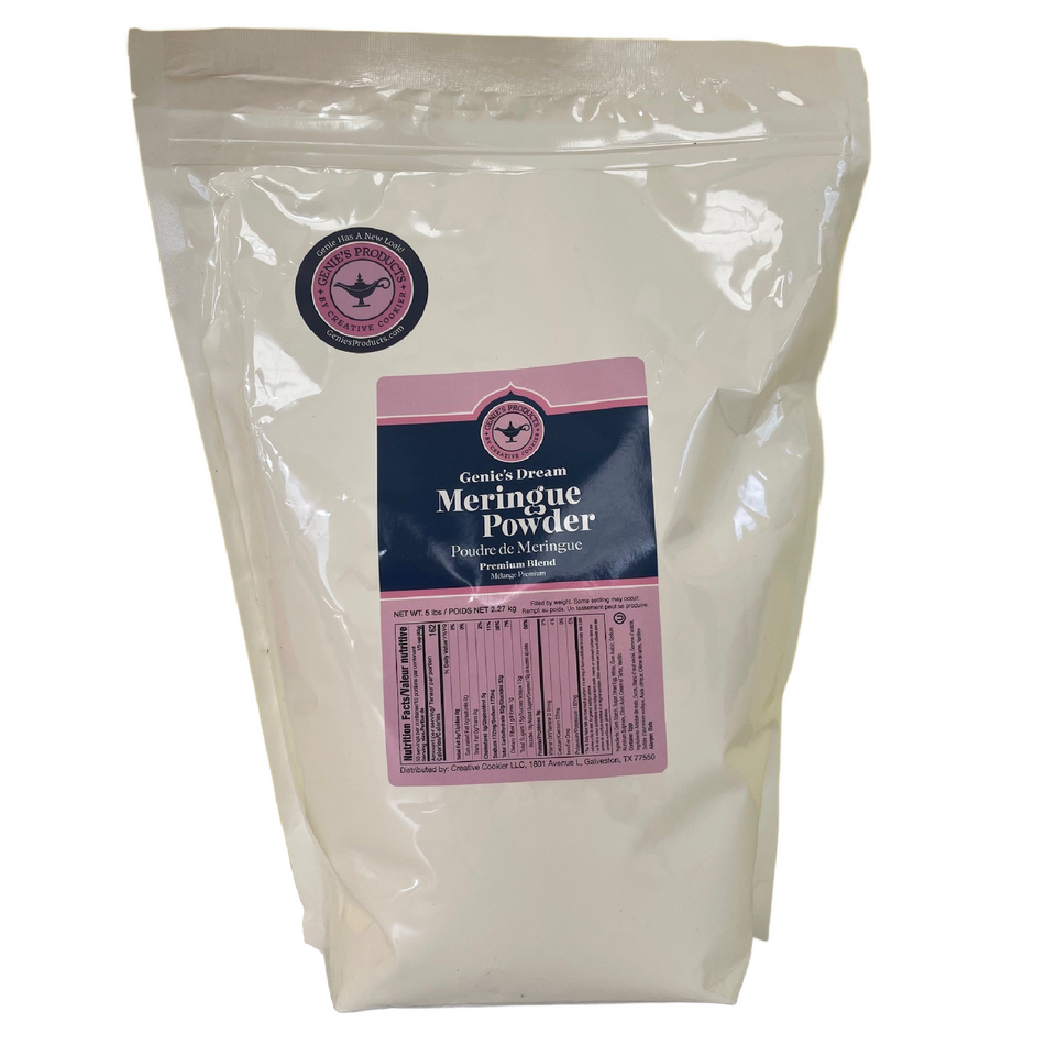 5lb POUCH Meringue Powder from Genie's Dream - Image 1 of 2