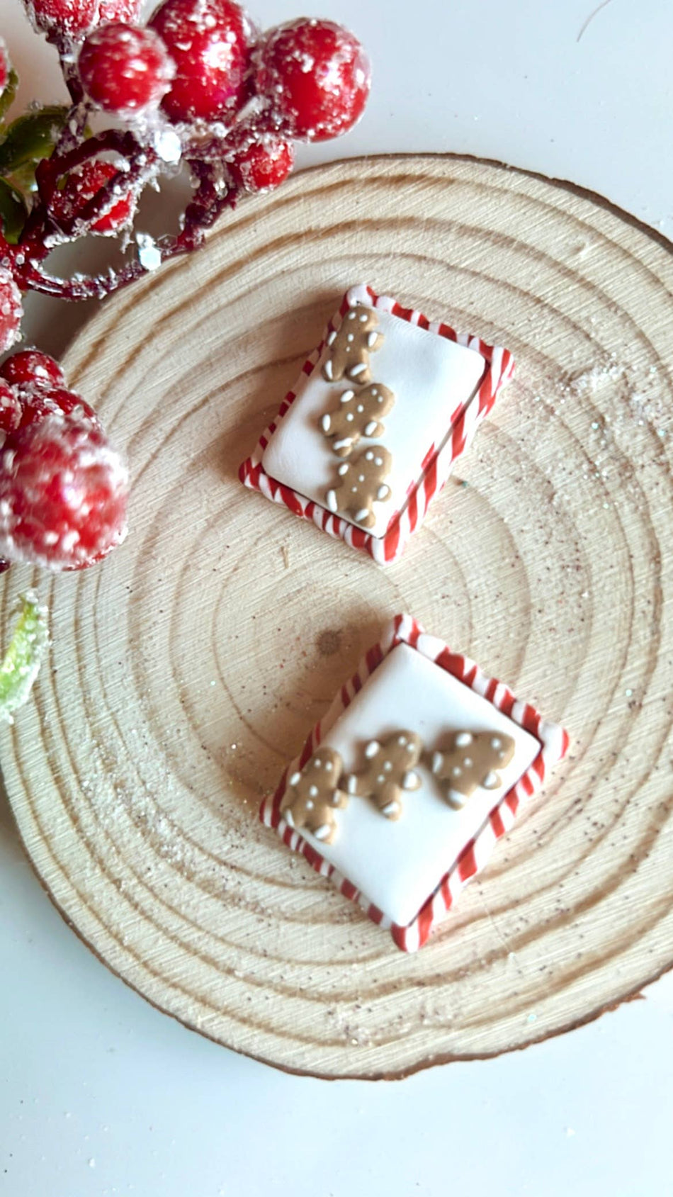 Gingie Trio Stamp Earrings