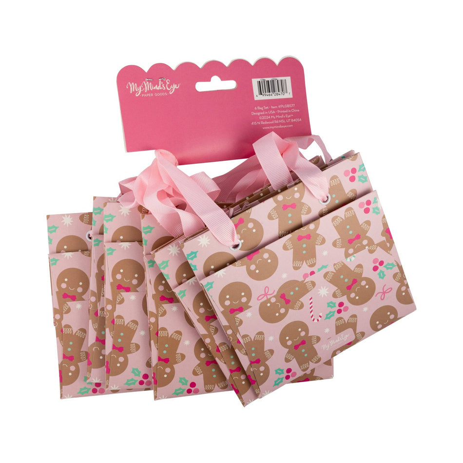 Mini Gingerbread Gift Bag Set