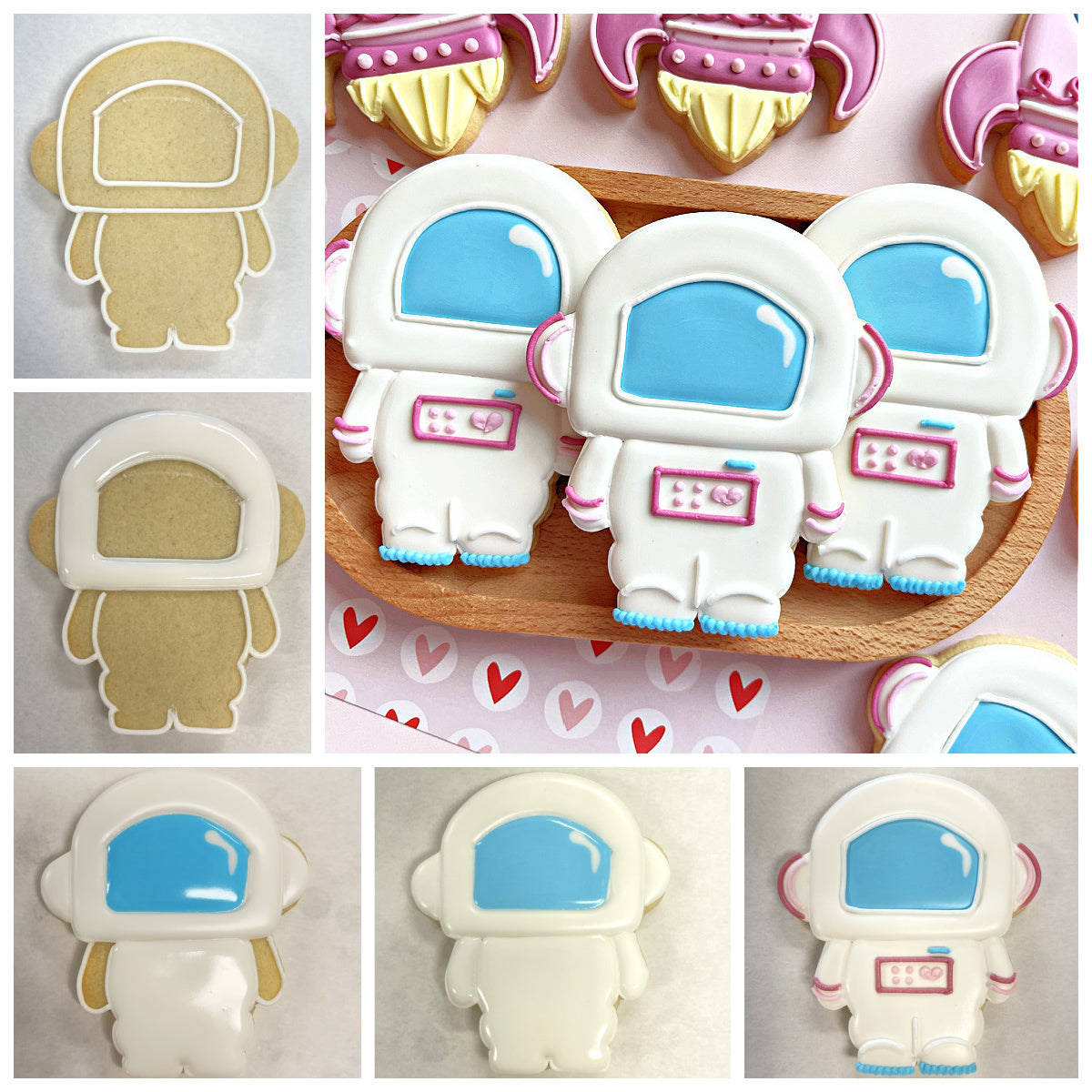 Cute Astronaut Cookie Cutter