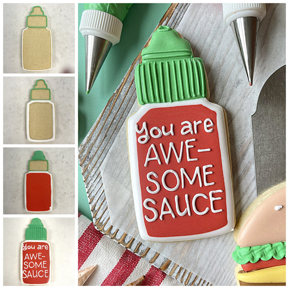 Awesome Sauce Bottle Cookie Cutter