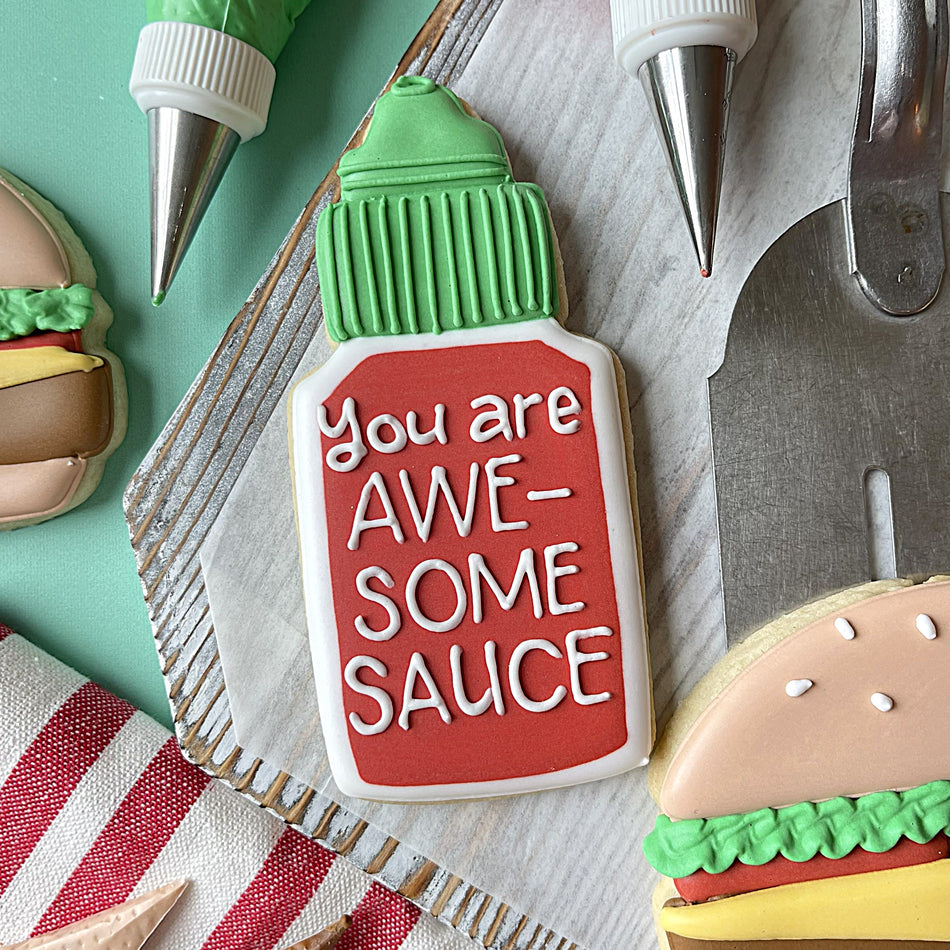 Awesome Sauce Bottle Cookie Cutter