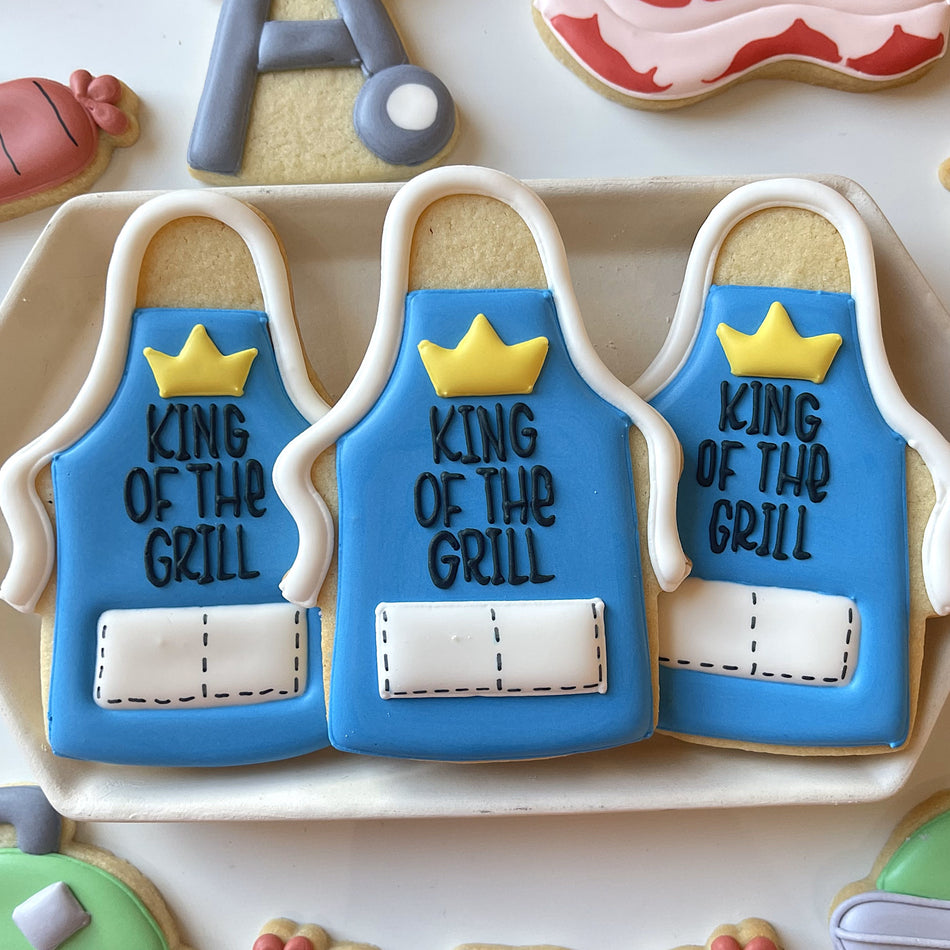 BBQ Apron Cookie Cutter - Image 1 of 4
