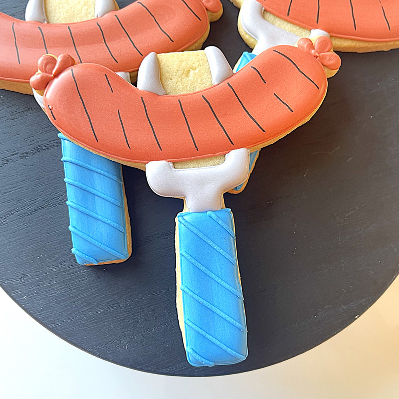 BBQ Sausage on Fork Cookie Cutter