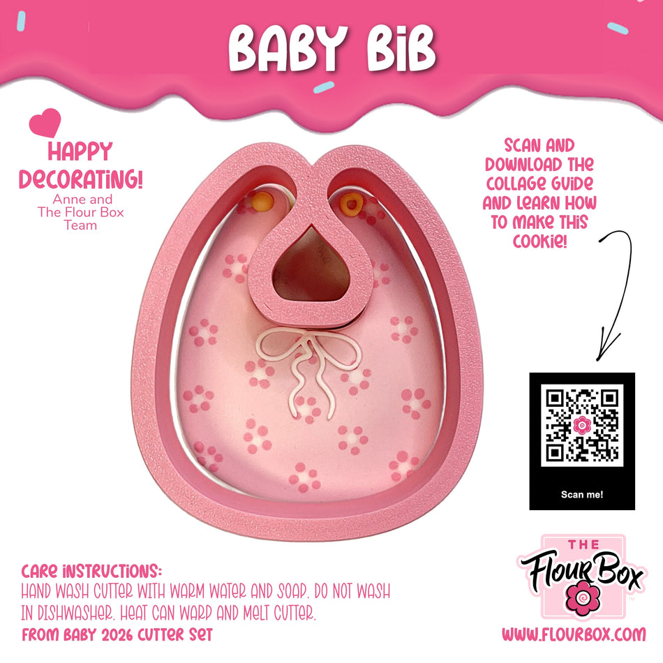 Baby Bib Cookie Cutter