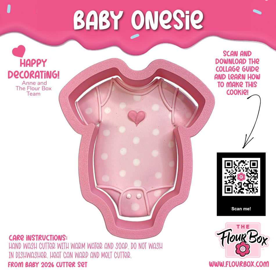Baby Onesie Cookie Cutter