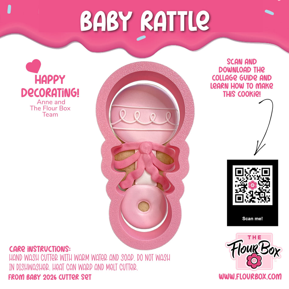 Baby Rattle Cookie Cutter