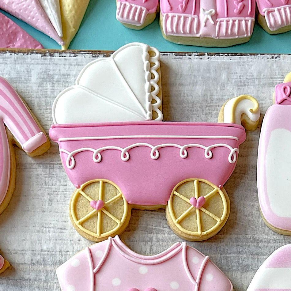 Baby Carriage Cookie Cutter