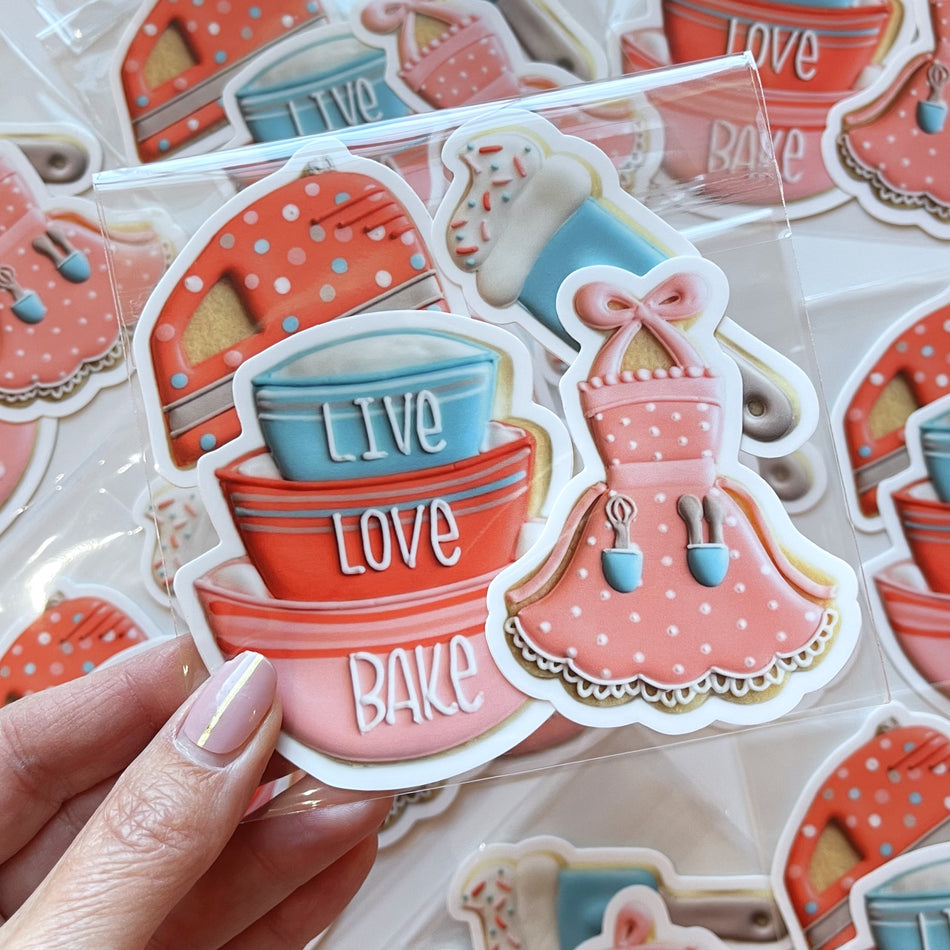 Baking Sticker Pack 4pc