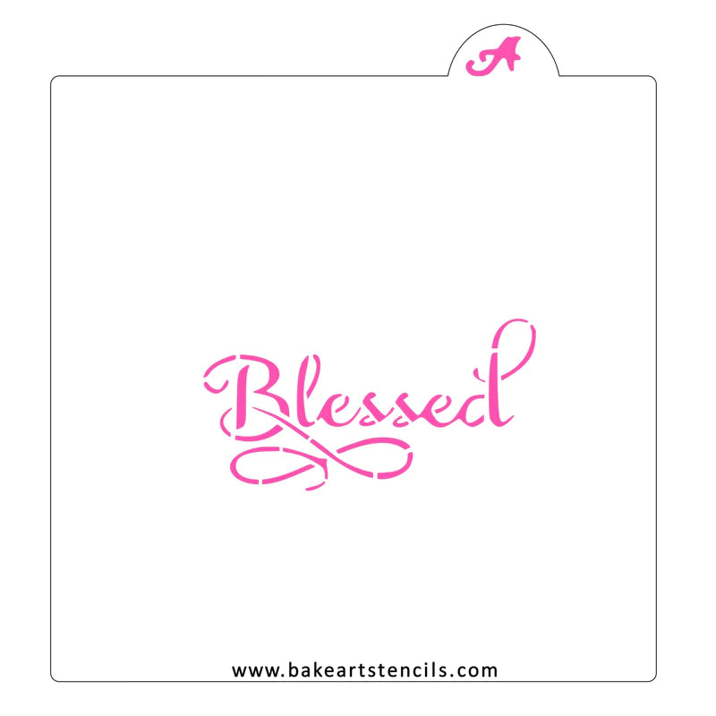 Blessed BakeArt Stencil