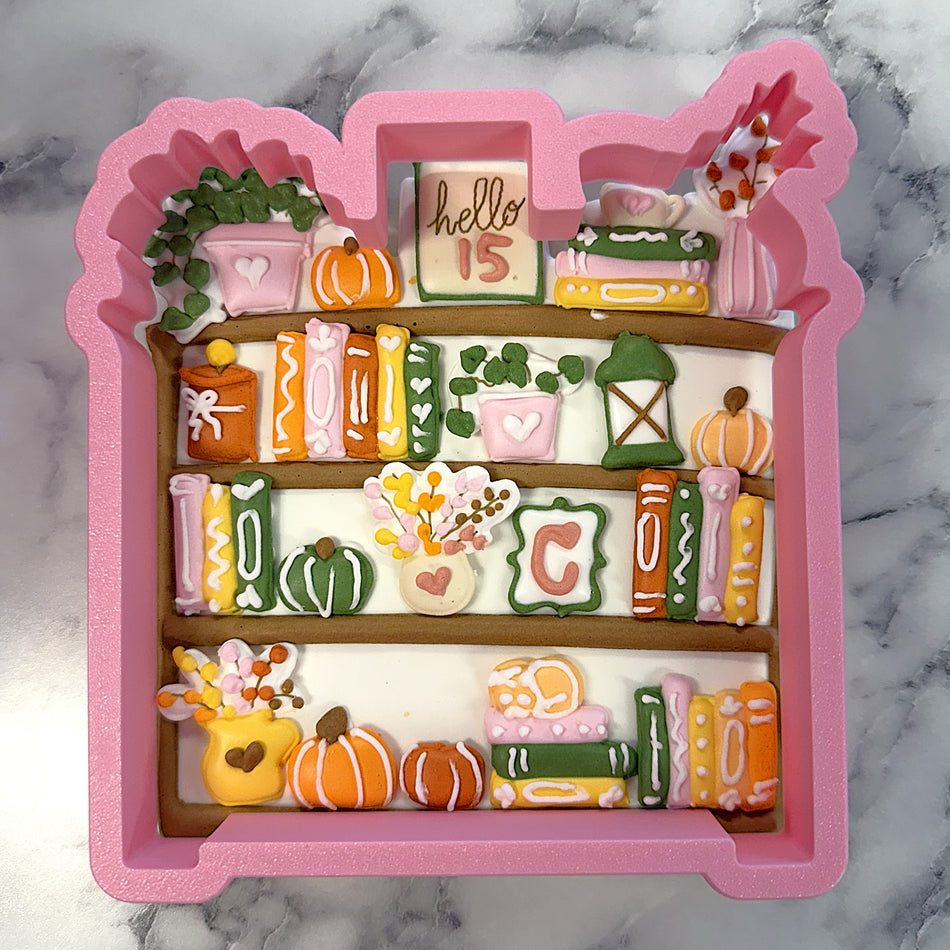 Bookcase Cookie Cutter (XL)