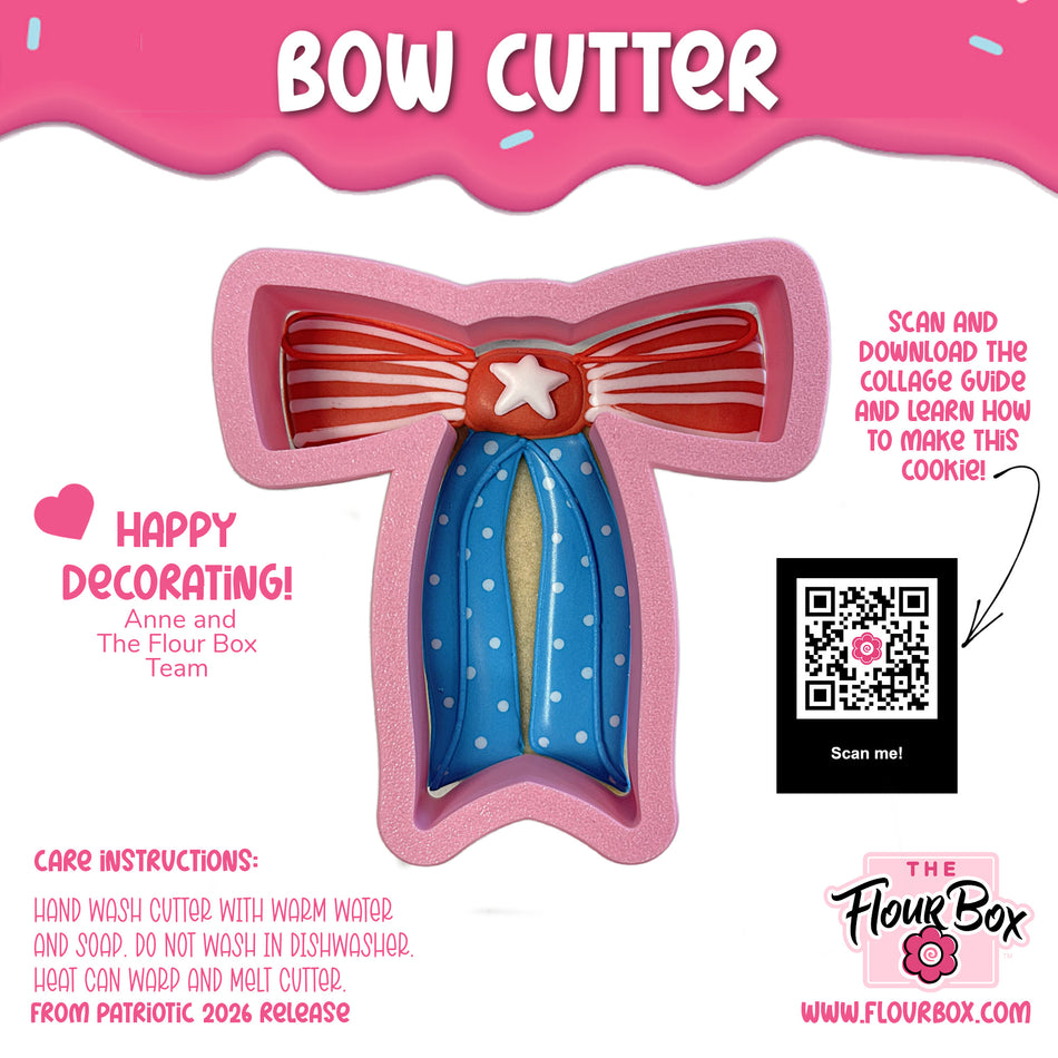 Simple Bow Cookie Cutter