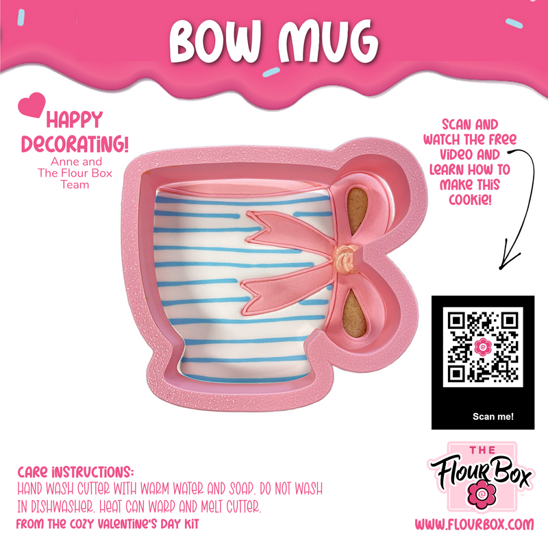 Bow Mug Cookie Cutter