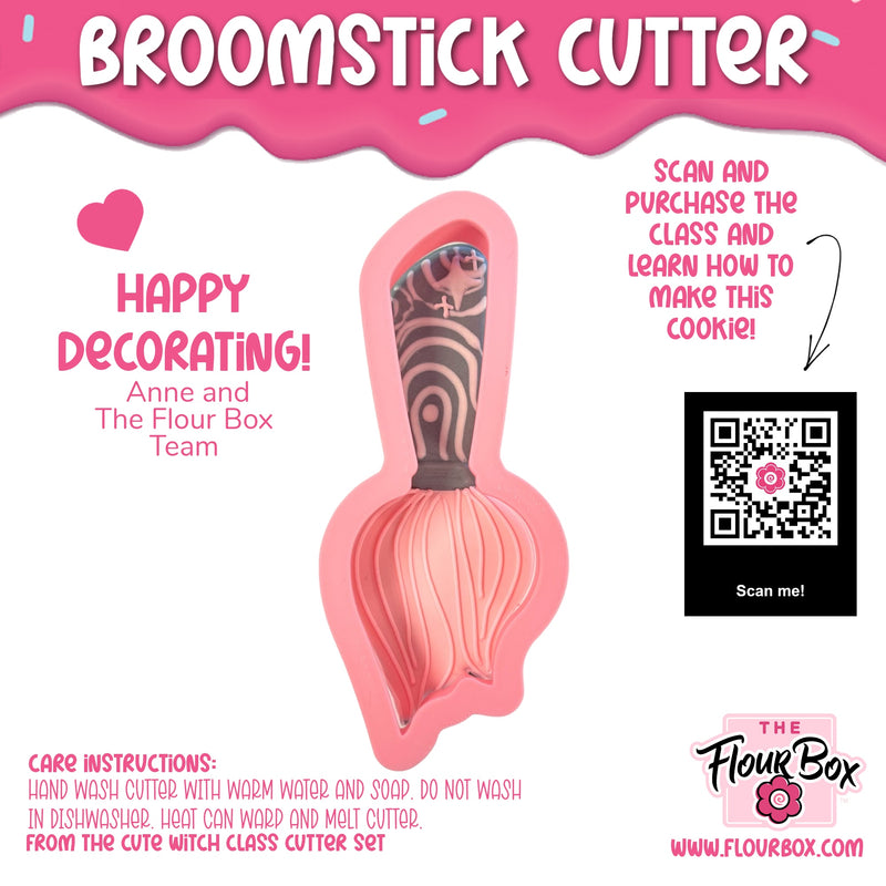 Broomstick Cookie Cutter