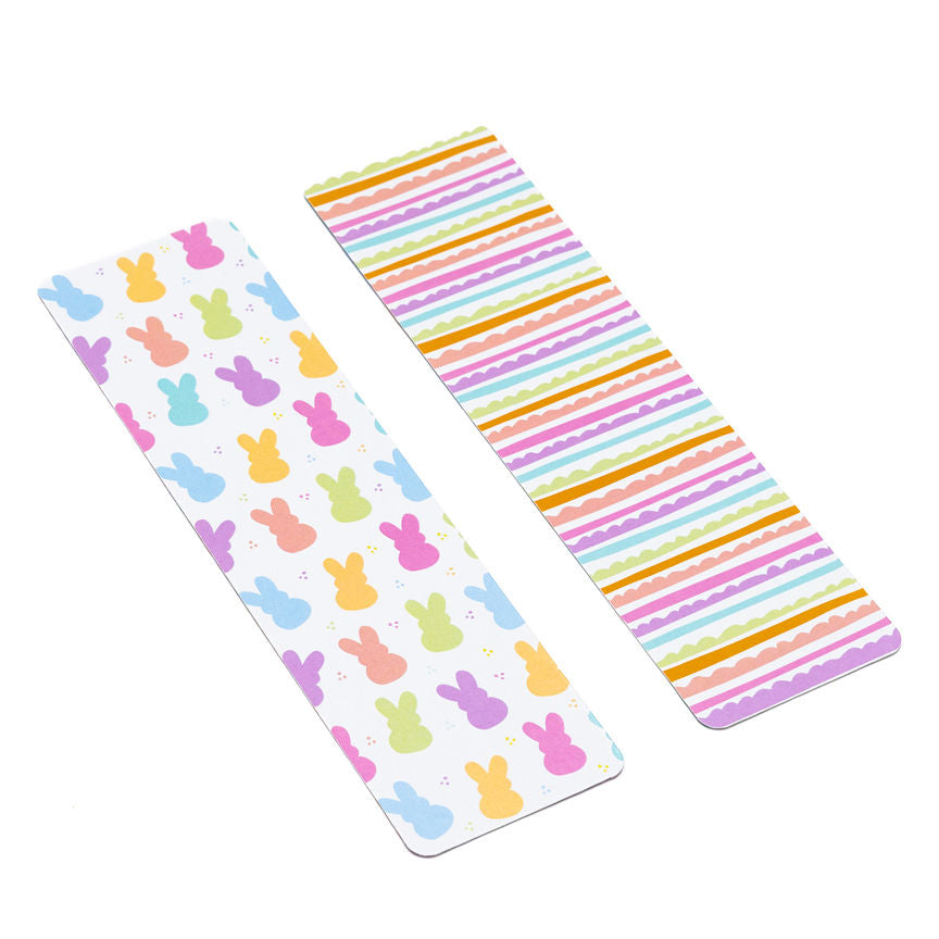 Bunnies Wavy Lines Cookie BAG Backer Card - 2.625" x 9.5" - QTY 25