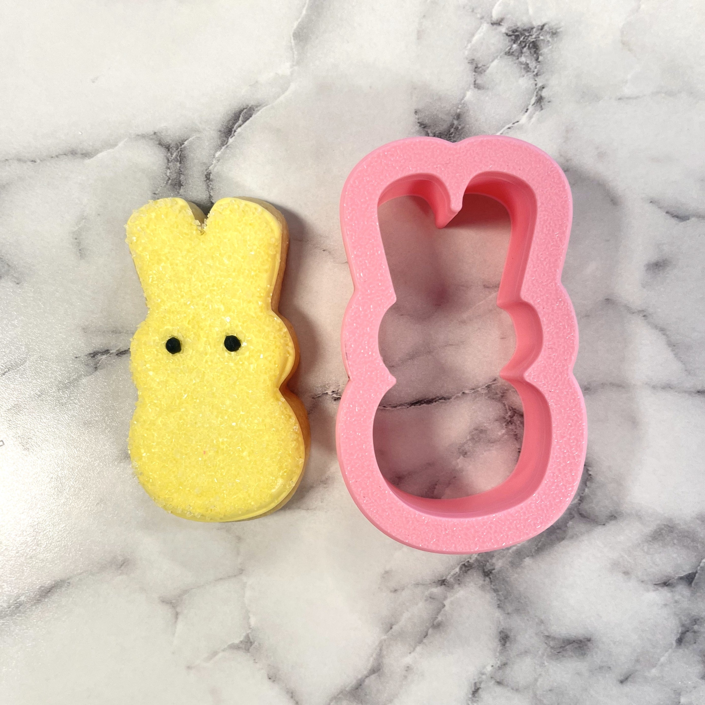 MINI Bunny Peep Flour Box Cookie Cutter