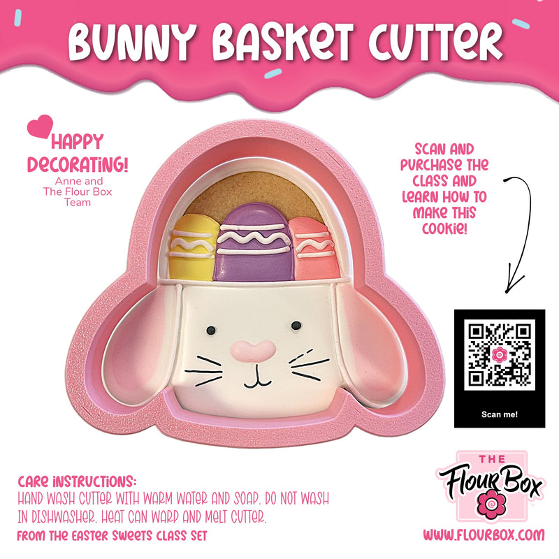 Bunny Basket Cookie Cutter
