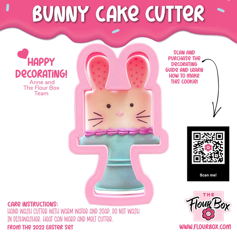 Bunny Cake Cookie Cutter
