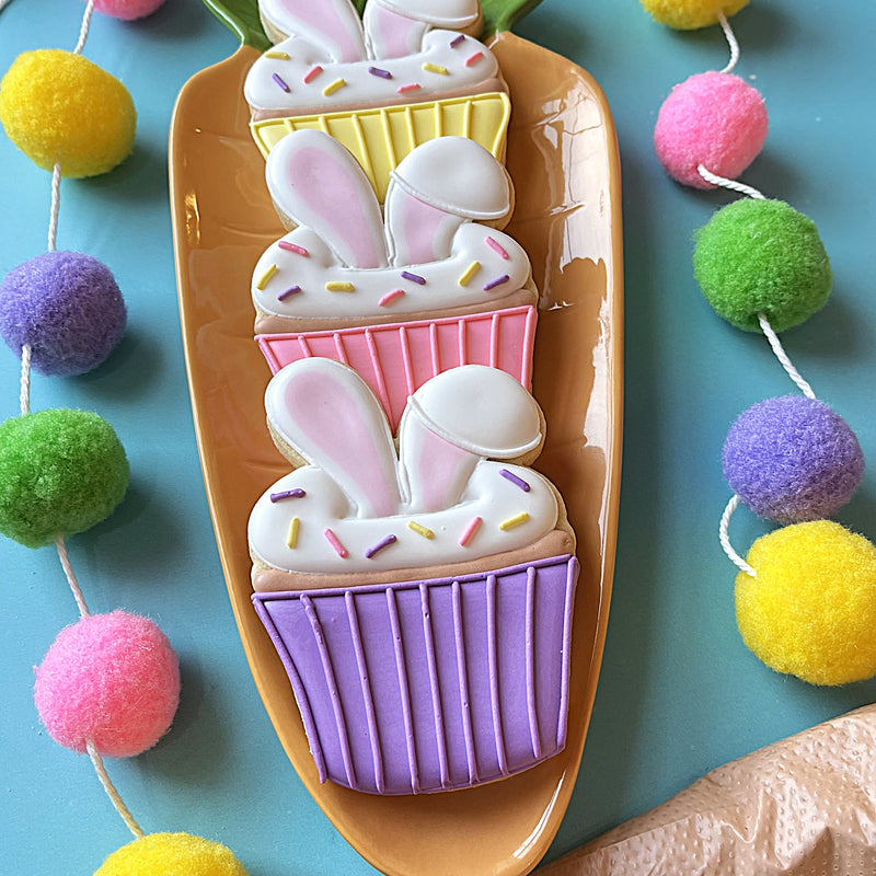 Bunny Cupcake Cookie Cutter
