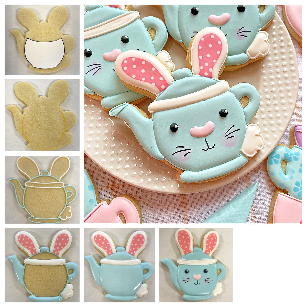 Bunny Teapot Cookie Cutter