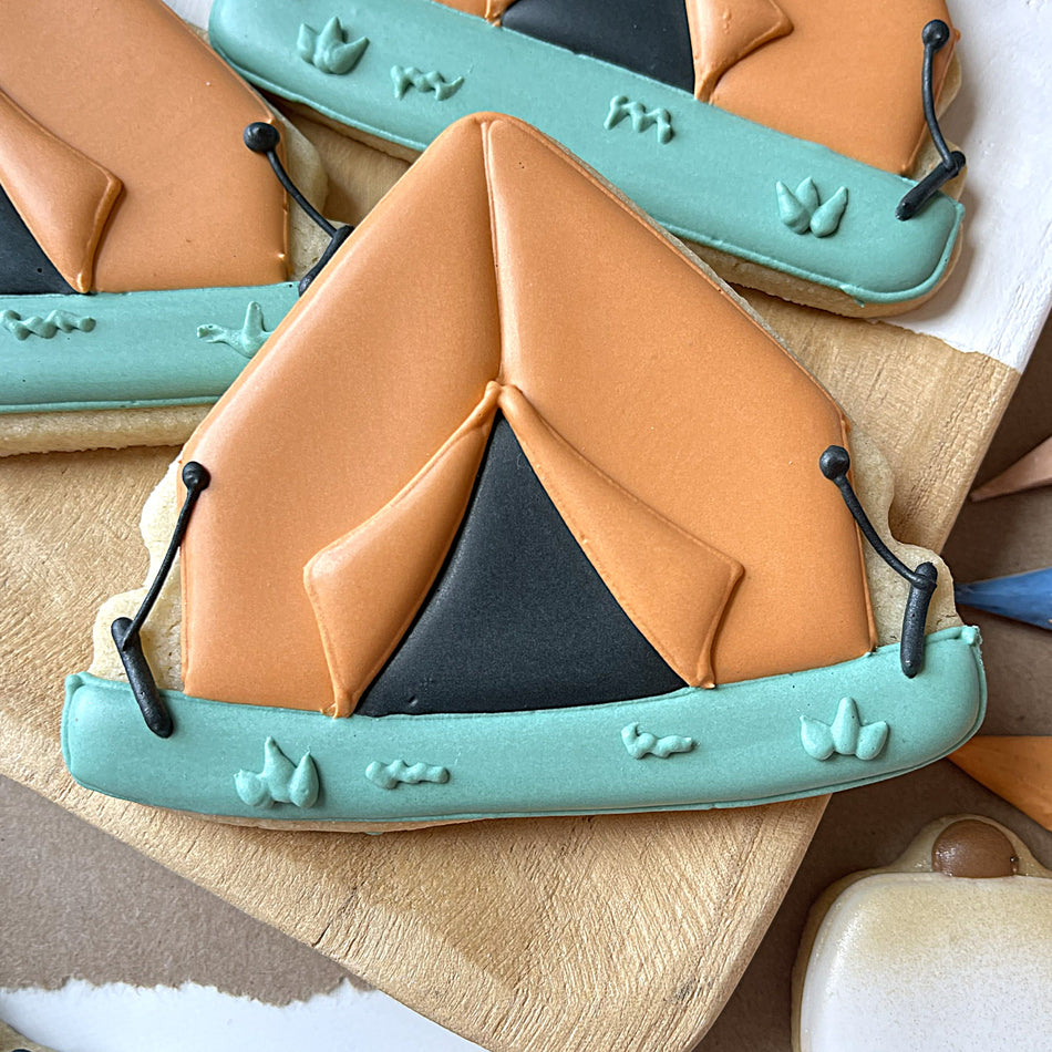 Camping Tent Cookie Cutter