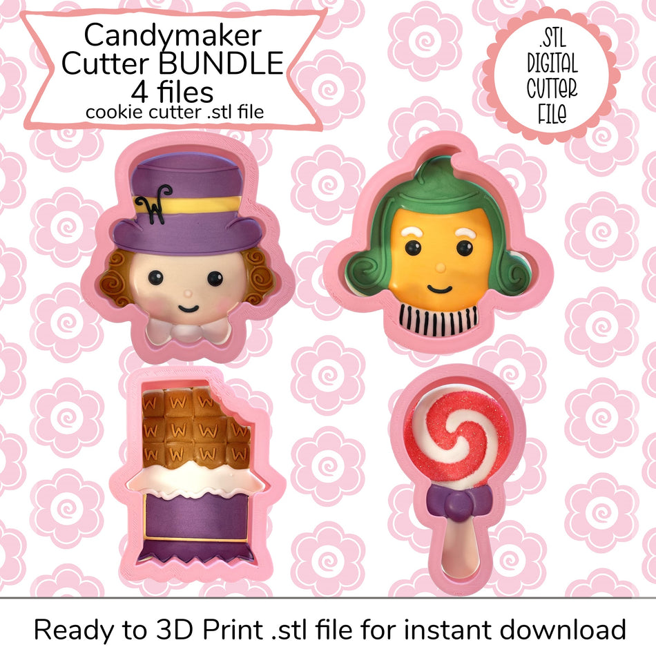 Candymaker Online Decorating Class Recording with Optional Cutters