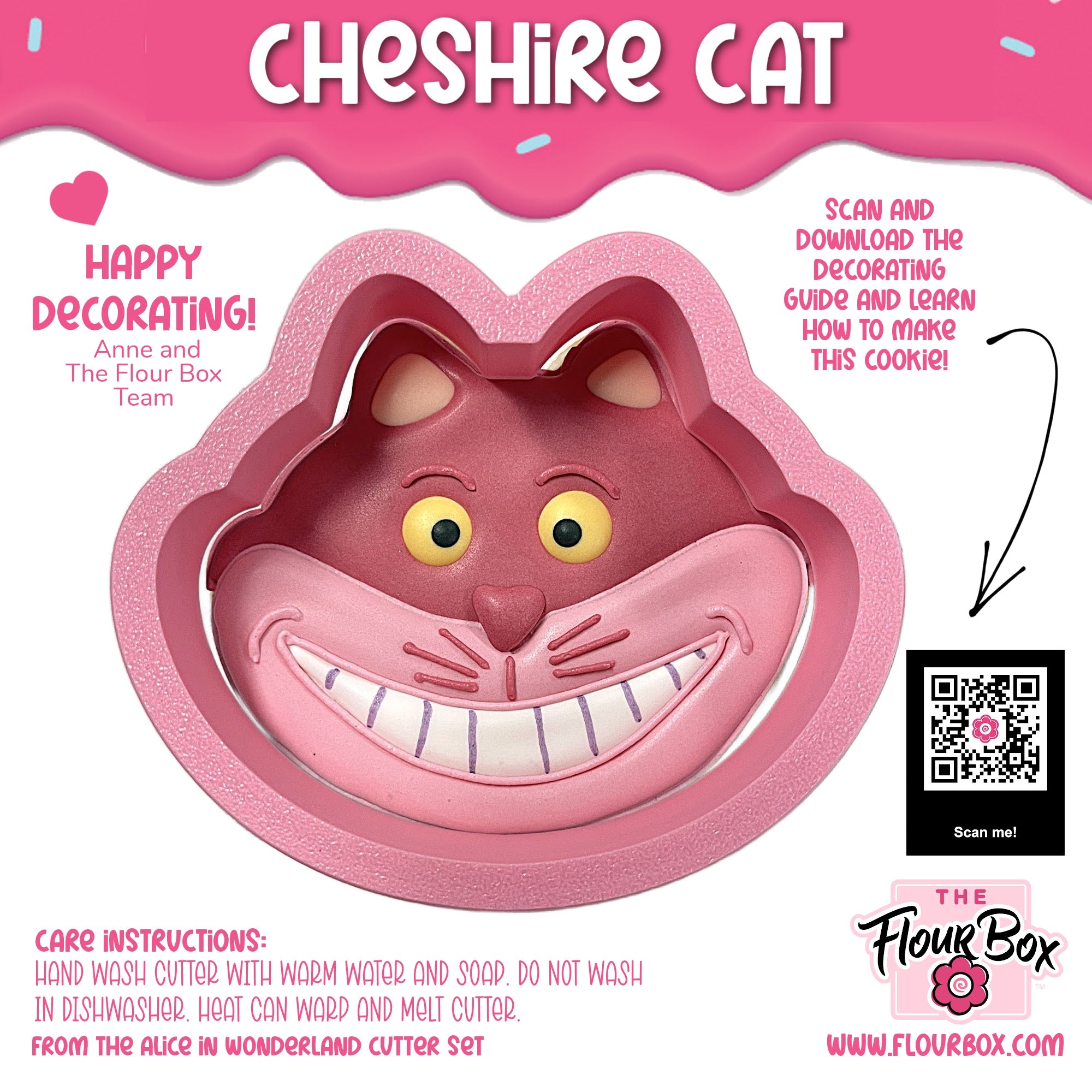 Cheshire Cat Cookie Cutter