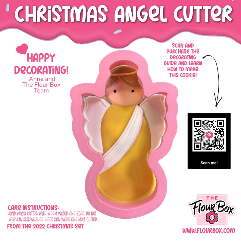 Christmas Angel Cookie Cutter
