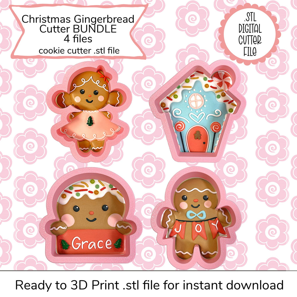 Christmas Gingerbread Decorating Class Recording with Optional Kit