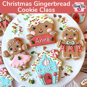 Christmas Gingerbread Decorating Online Class with Optional Kit