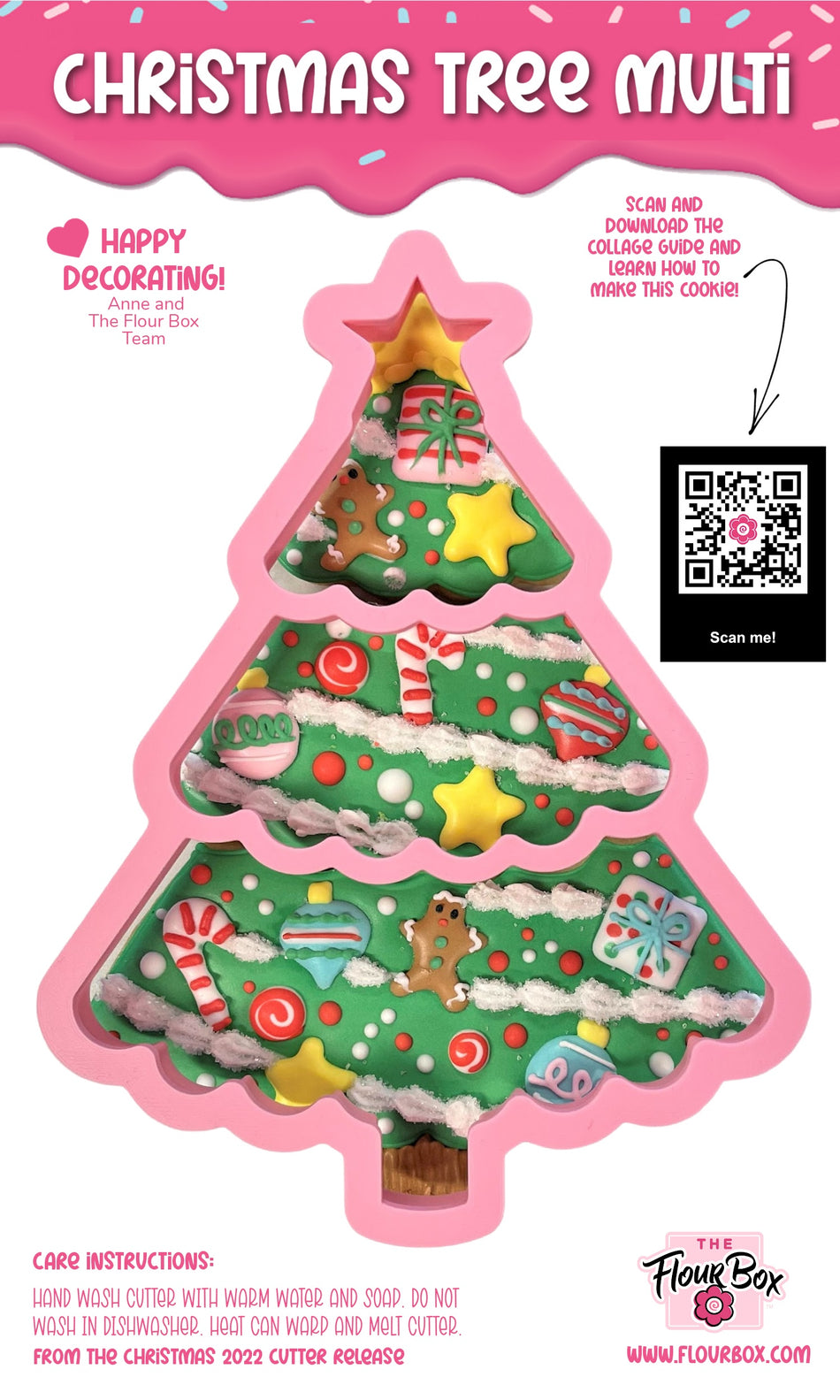 Christmas Tree 3-in-1 Multi-Cookie Cutter