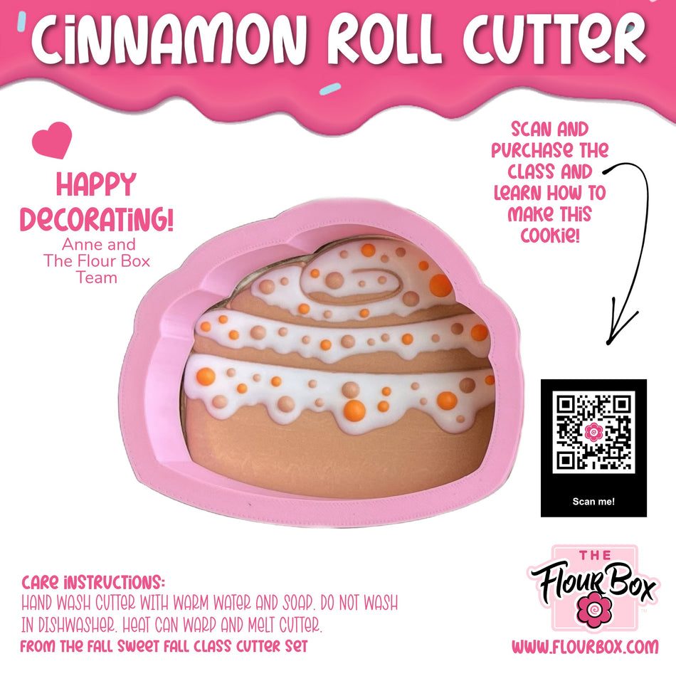 Cinnamon Roll Cookie Cutter