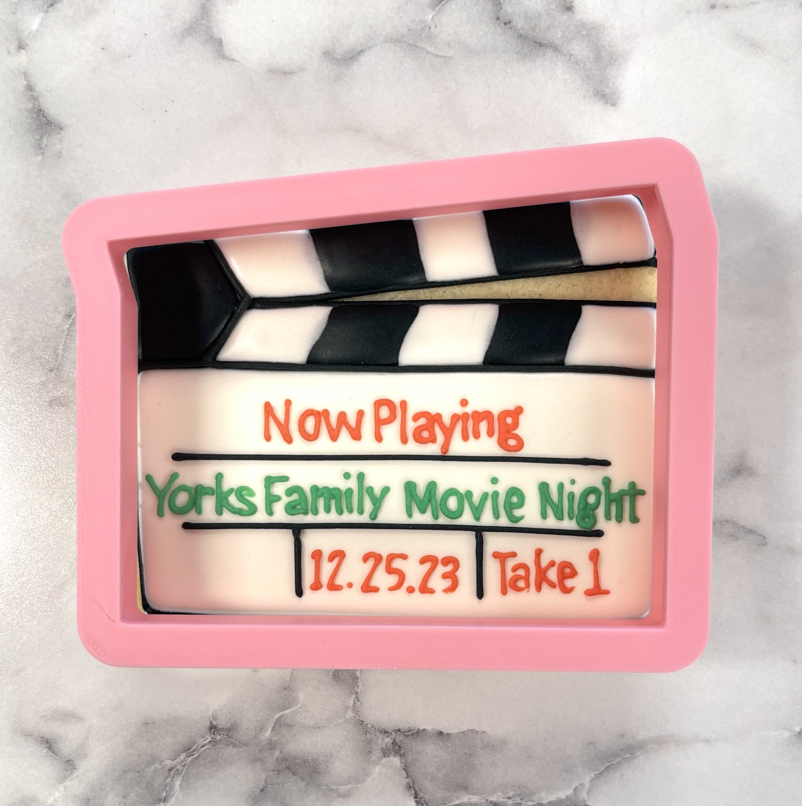 Clapperboard Cookie Cutter