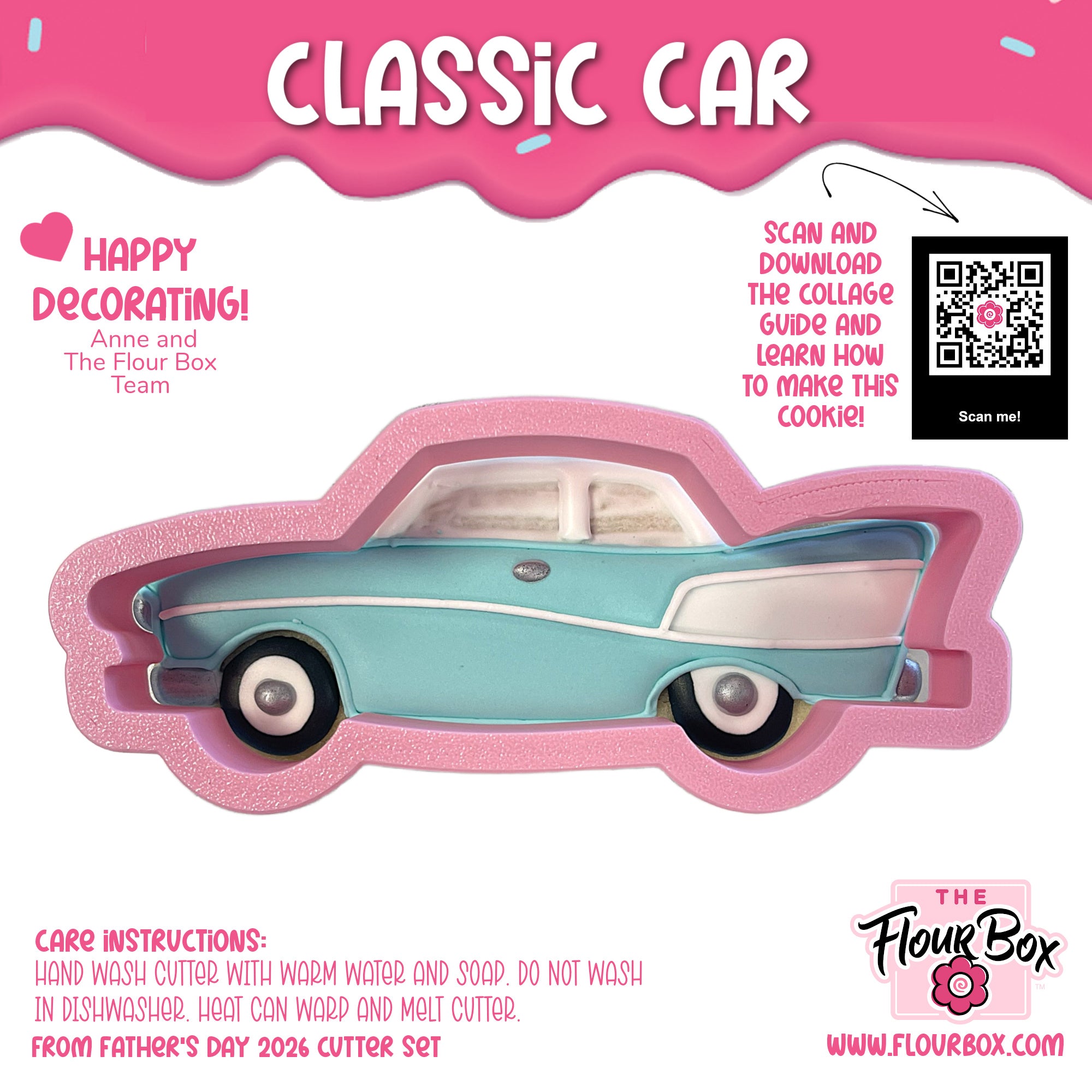 Classic Car Cookie Cutter