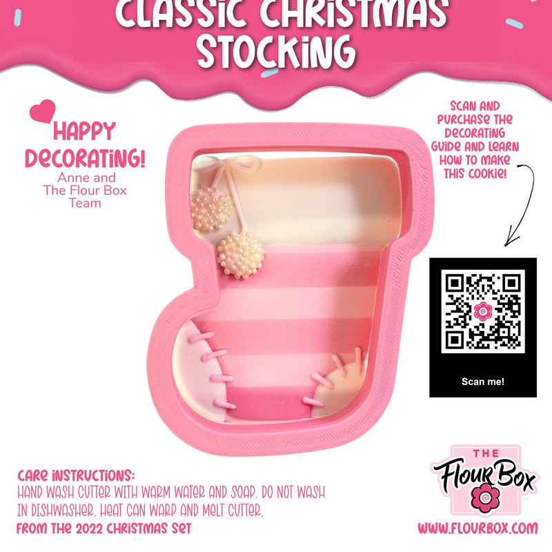 Classic Christmas Stocking Cookie Cutter