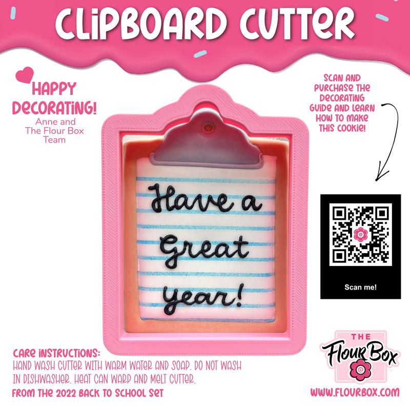 Clipboard Cookie Cutter
