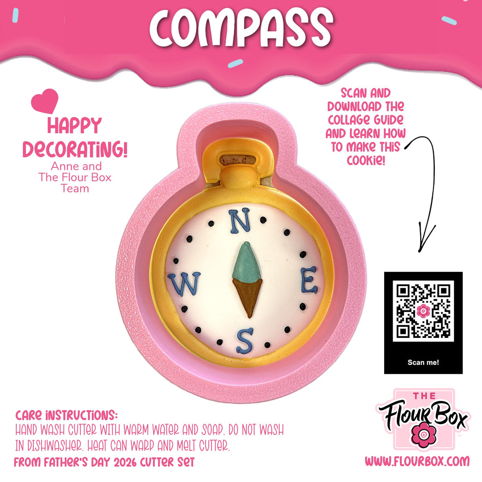 Compass Cookie Cutter
