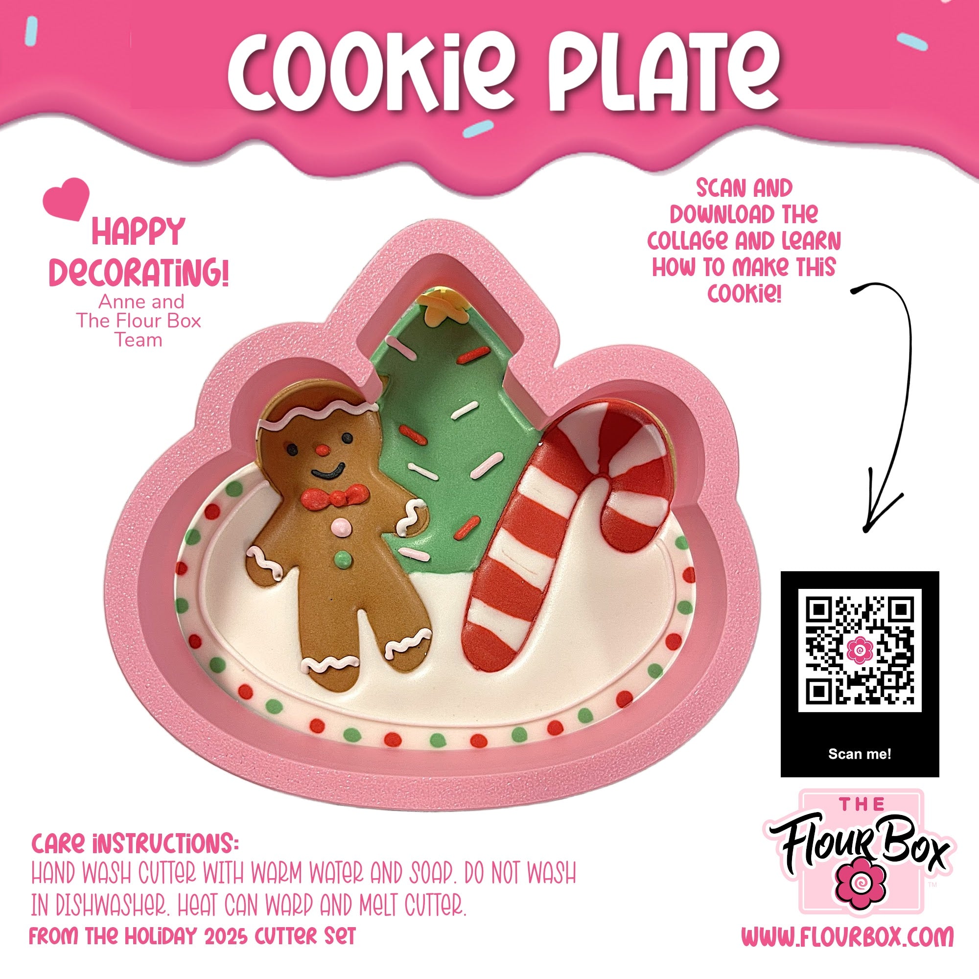 Cookie Plate Cookie Cutter