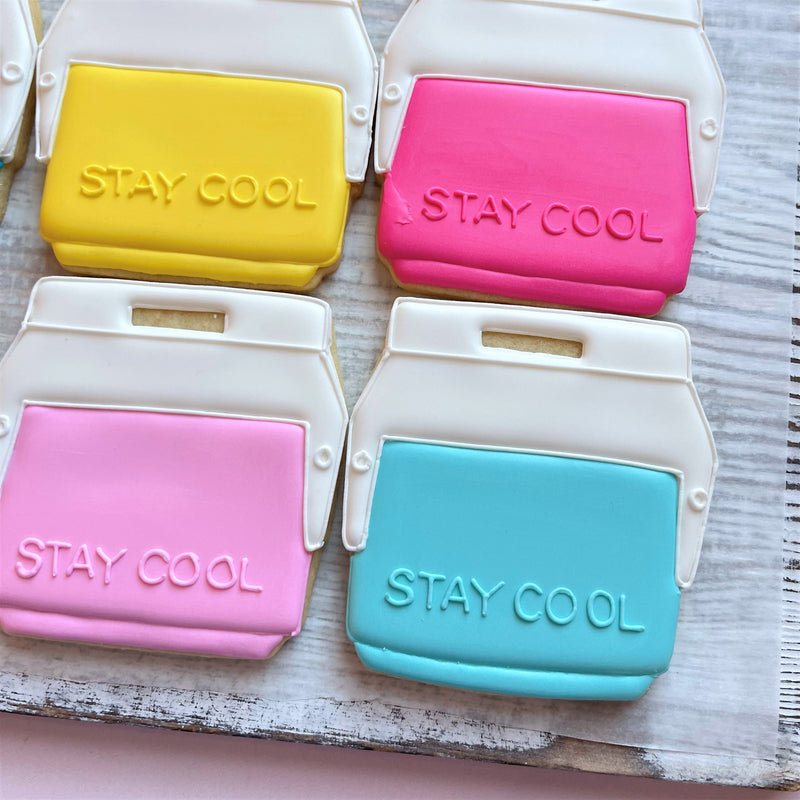 Retro Cooler Cookie Cutter