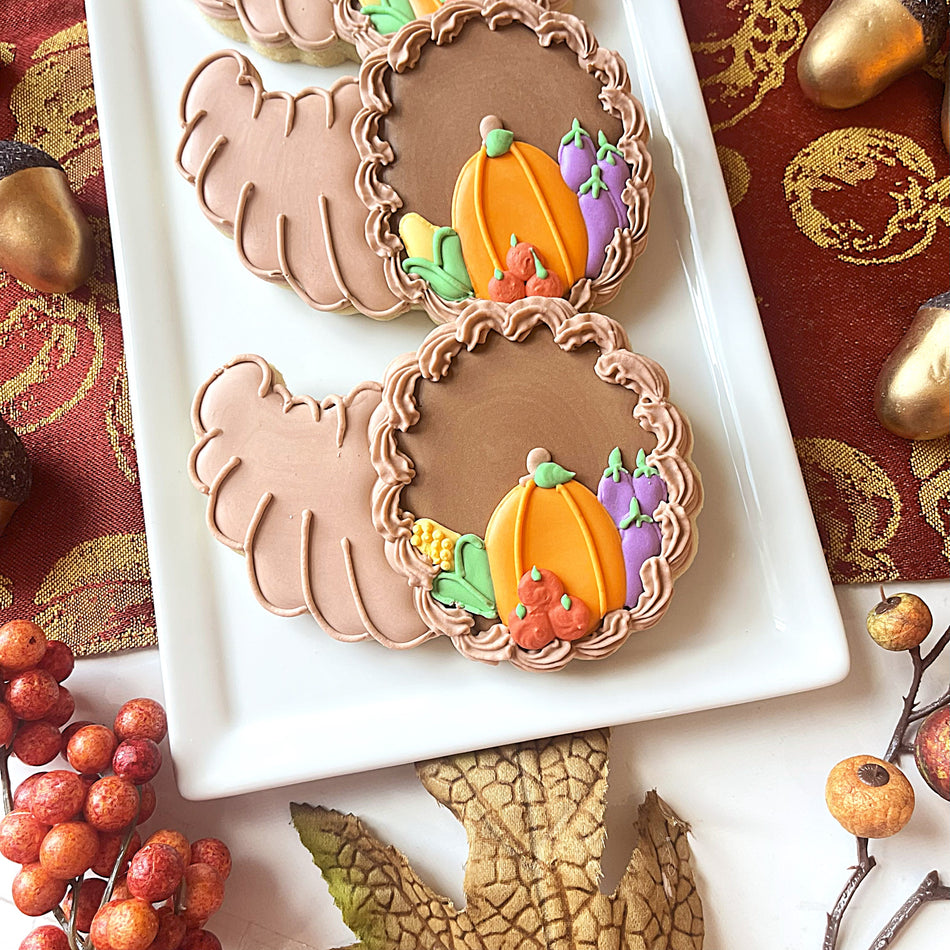 Cornucopia Flour Box Club Cookie Cutter