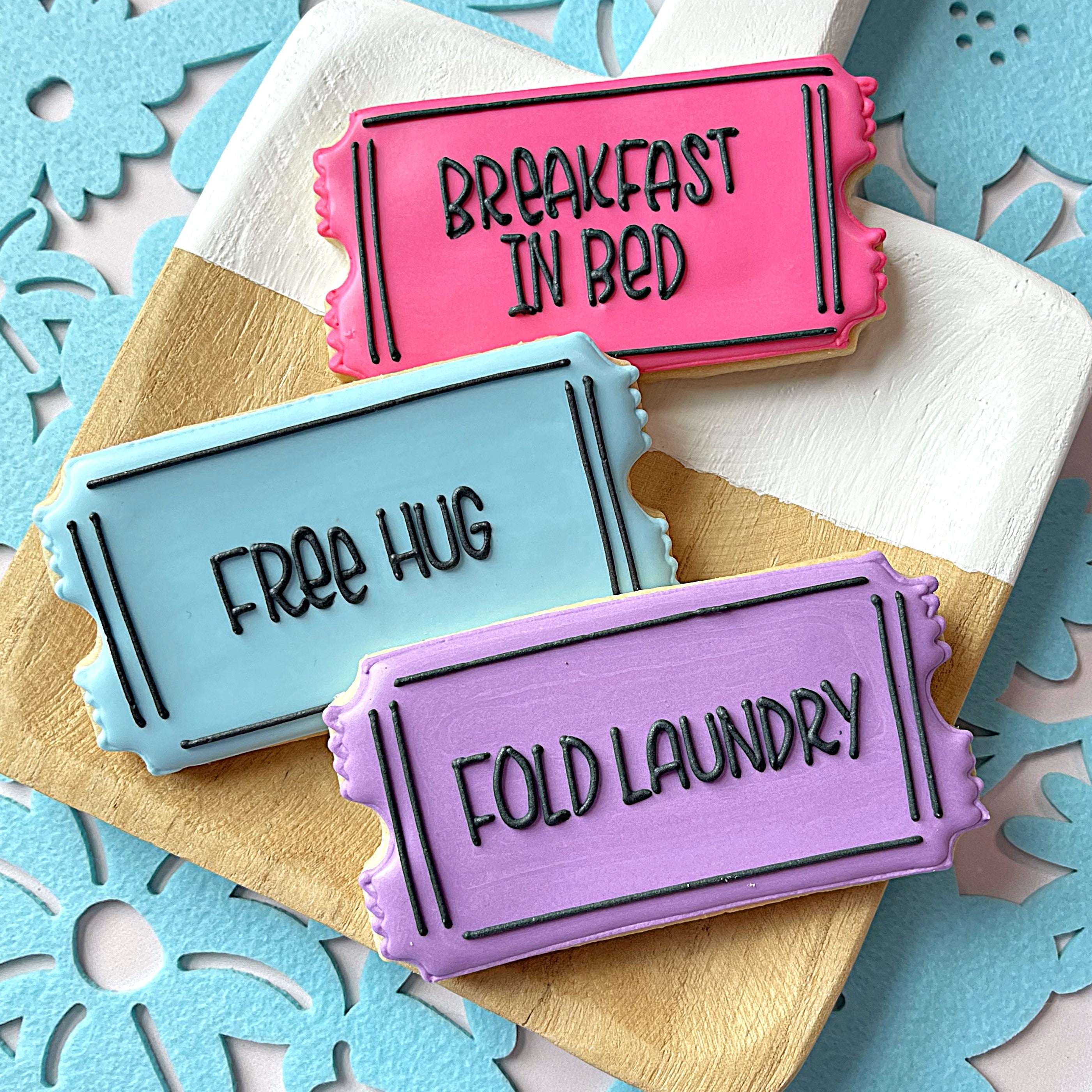 Coupon/Ticket Cookie Cutter