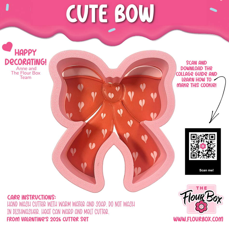Cute Bow Cookie Cutter