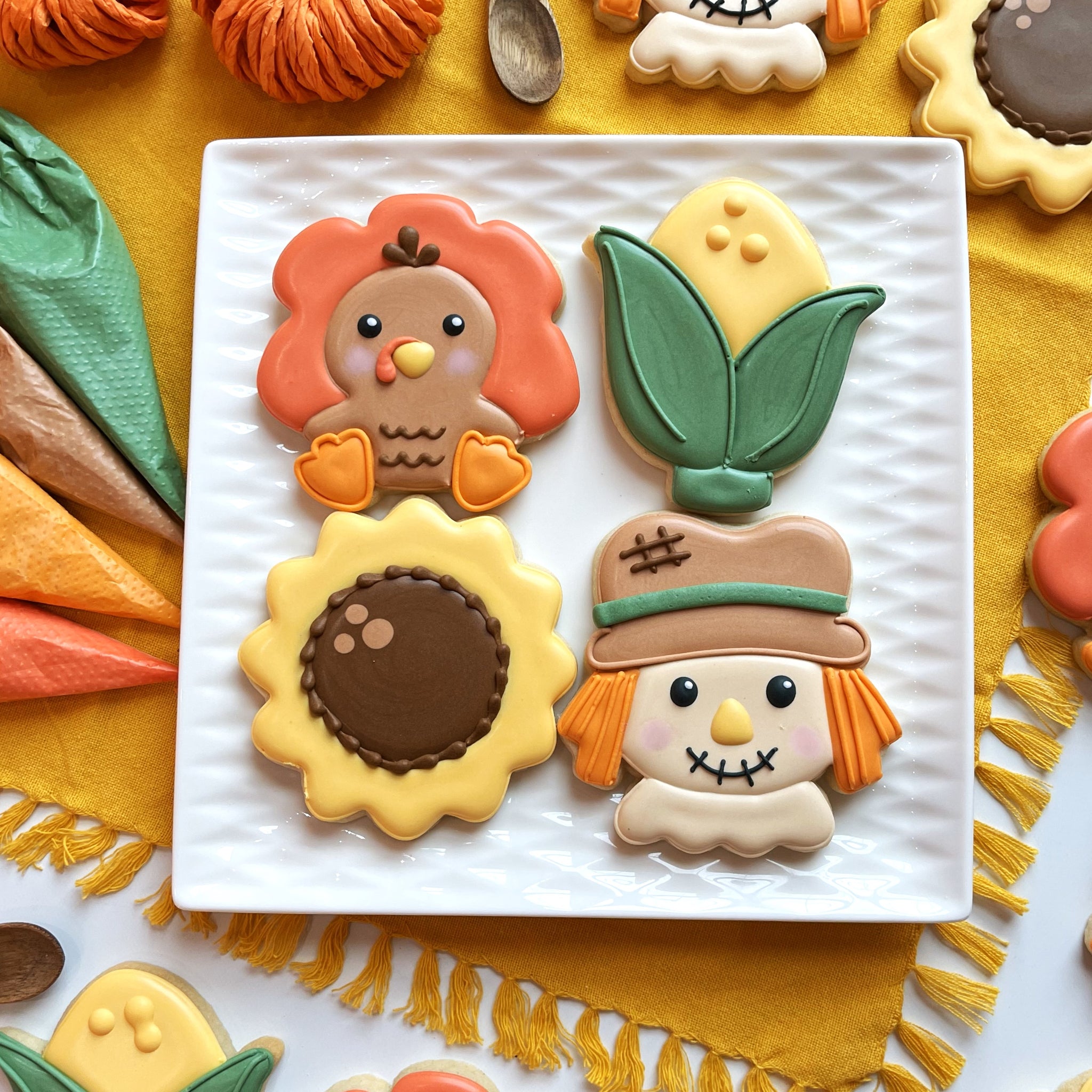 Cute Thanksgiving Cookie Cutter Bundle