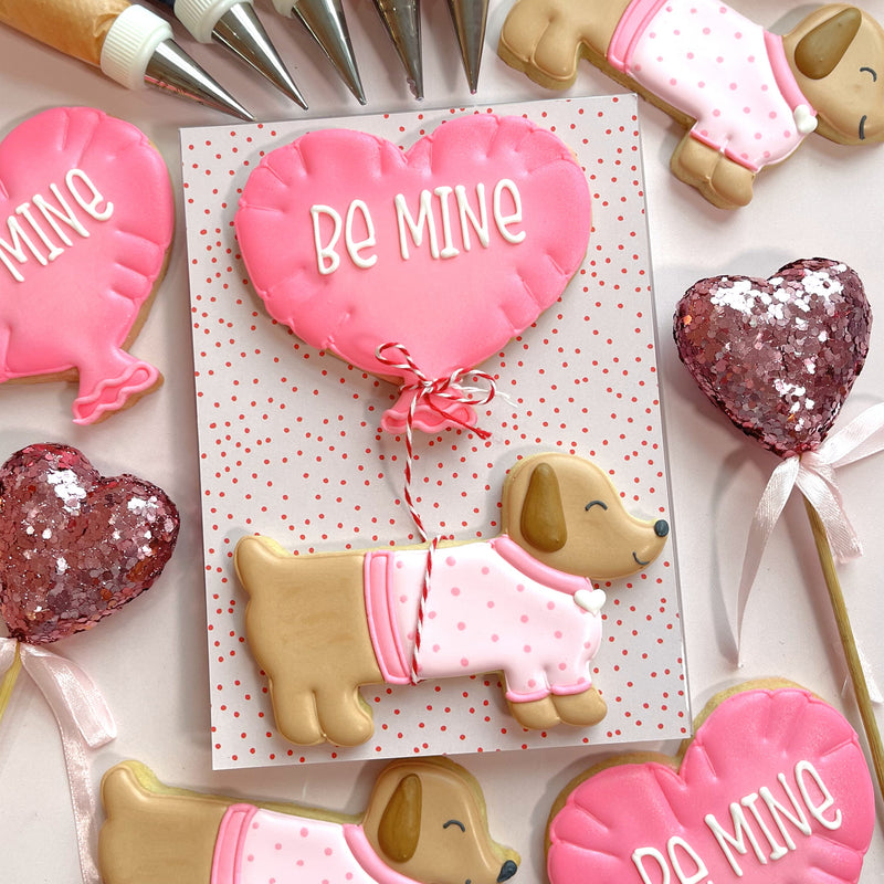 Dachshund Valentine Cookie Cutter BUNDLE
