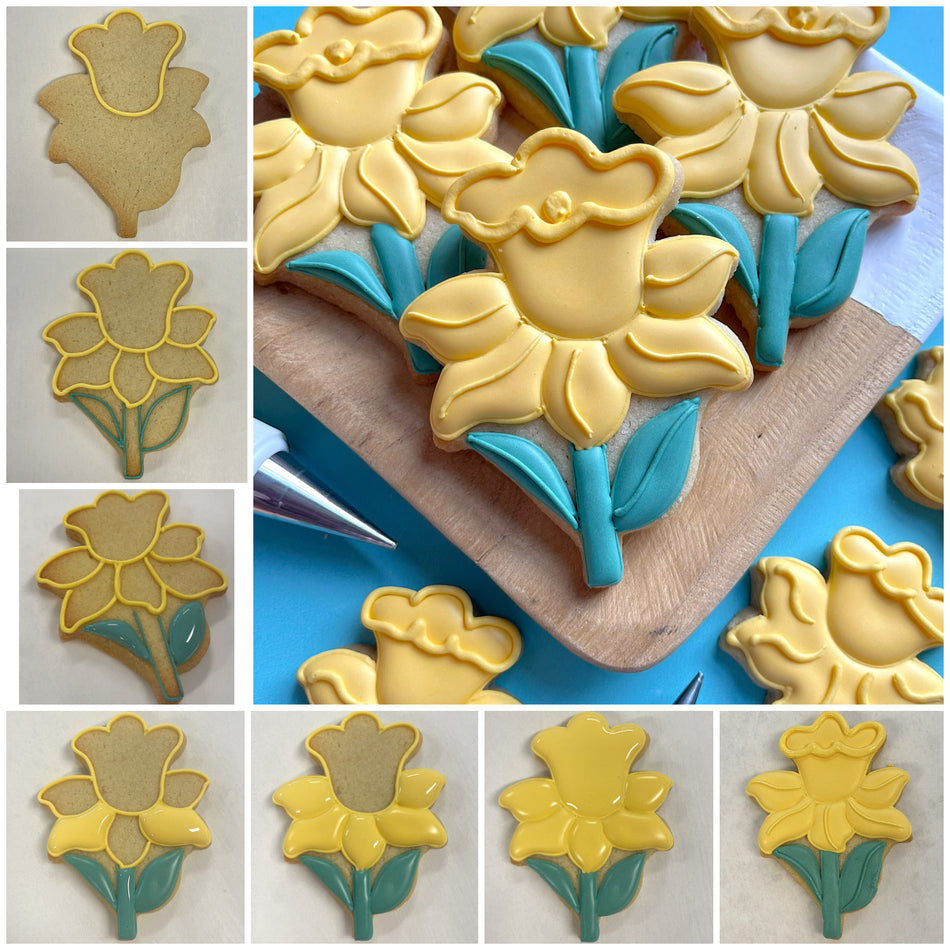 Daffodil with Stem Cookie Cutter