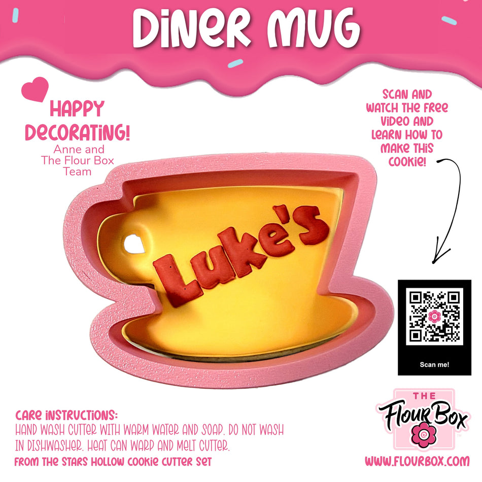 Diner Mug Cookie Cutter