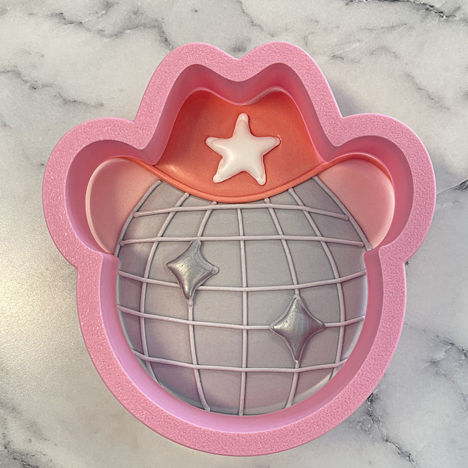 Disco Rodeo Cookie Cutter BUNDLE (2 cutters)