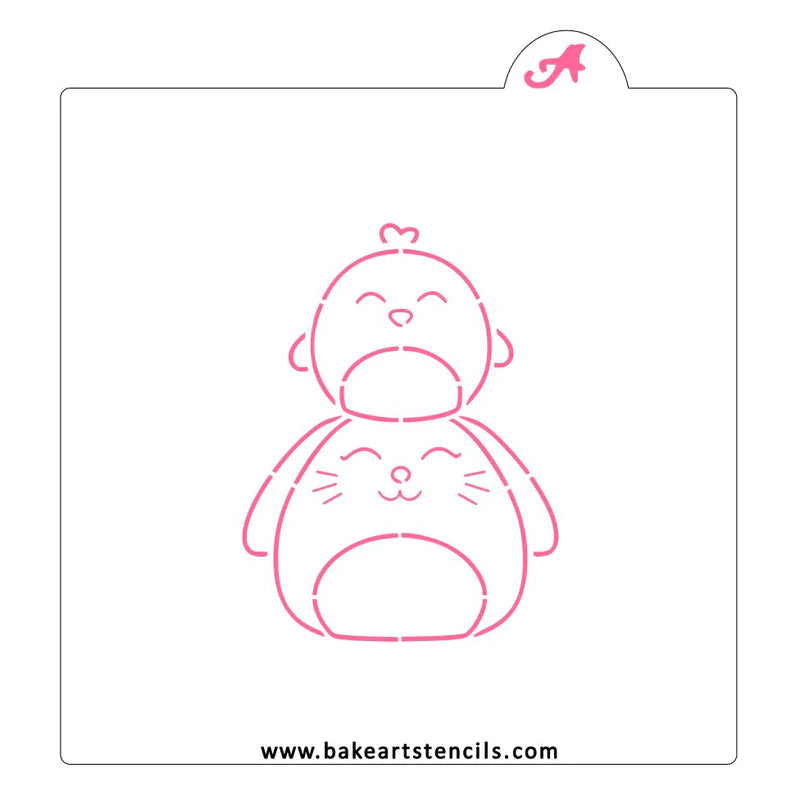 Squish Stack PYO BakeArt Stencil
