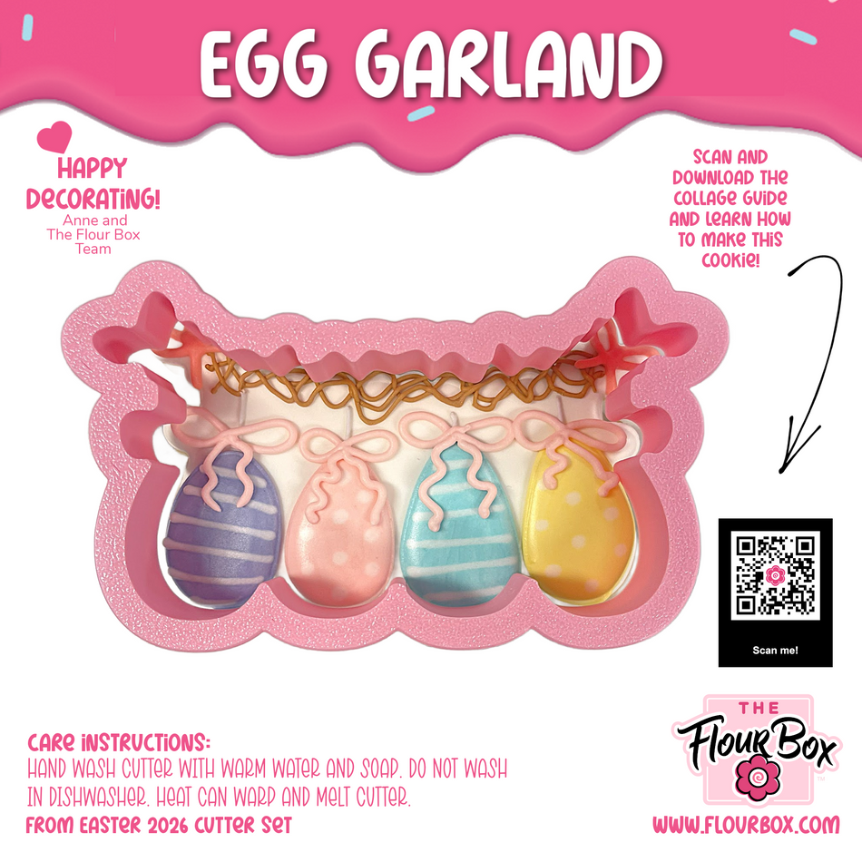 Egg Garland Cookie Cutter